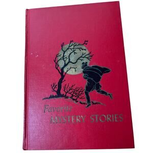 VTG Childrens Hour Vol 7 "Favorite Mystery Stories" Book Spencer Press Hardcover